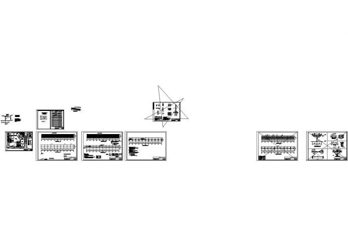 阳江充电站充电棚水电全套施工图_图1