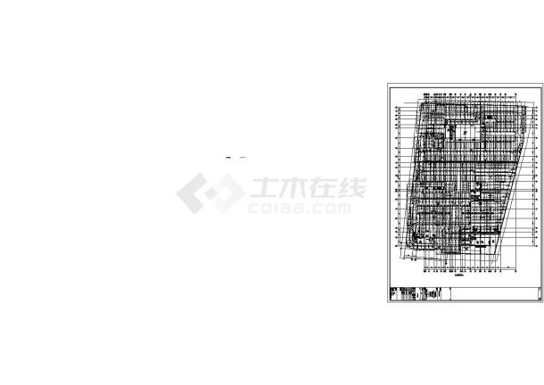 新能源汽车充电设施项目给排水施工图纸-图二