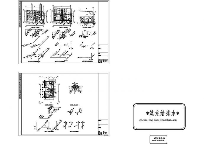 [浙江]九万平23层商业办公楼给排水设计施工图_图1