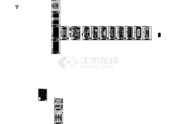 [江苏]8层后勤服务中心楼给排水全套施工图纸-图一