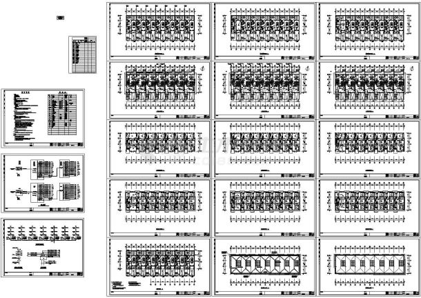 [辽宁]高端体育公园别墅社区26#27#电气施工全套图纸-图一