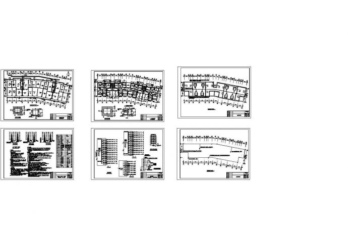 某小区住宅楼电气配电CAD设计系统图_图1