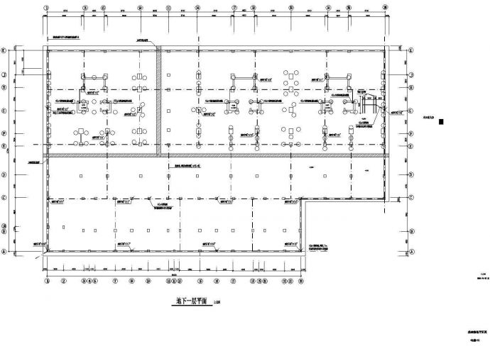某小区接地CAD详细设计系统图_图1