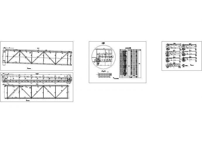 25+35+35+25钢箱梁大桥建筑设计CAD施工图_图1