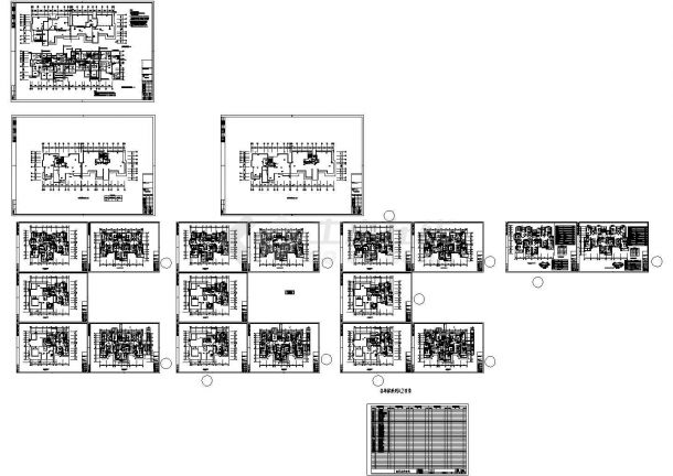 某地上11层剪力墙结构住宅楼（7424㎡）强弱电设计cad全套电气施工图（含设计说明）-图一