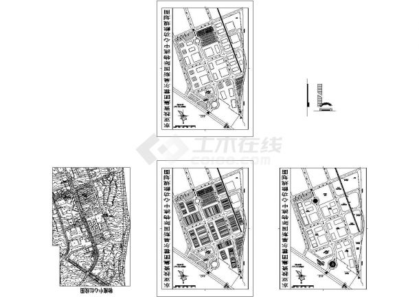 [物流园区图纸]-霍尔果斯国际物流中心建筑施工图-图一