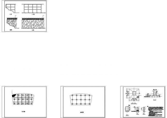 观景平台结构cad设计施工图纸_图1