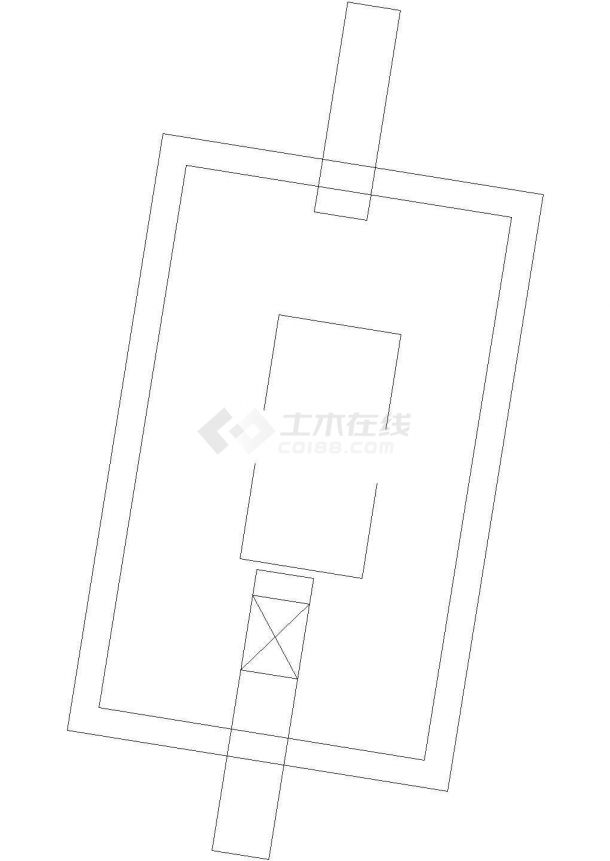中山公园规划详细设计cad施工图-图二