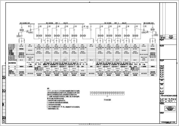 某高层办公楼（36898㎡ ）强弱电设计cad全套电气施工图纸（含设计说明，含消防设计，含机房工程、楼宇自控、车库管理系统设计）-图二