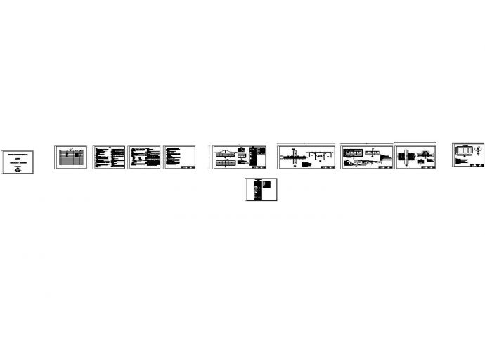 综合管廊穿越铁路CAD图纸_图1
