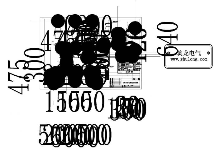 LB6-110型电流互感器安装大样图_图1