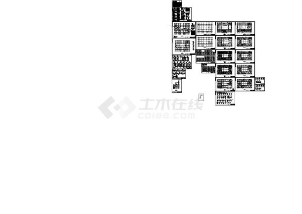 [江苏]5层框架结构办公楼结构cad设计施工图-图一