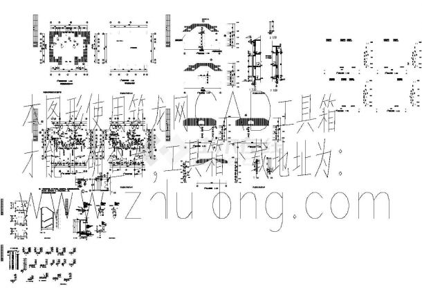 某二层疗养别墅建筑设计施工图-图一