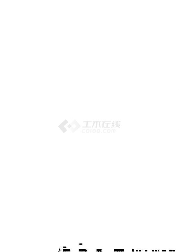 [武汉]胡桃里装修cad设计施工图（附给排水+电气图）-图一