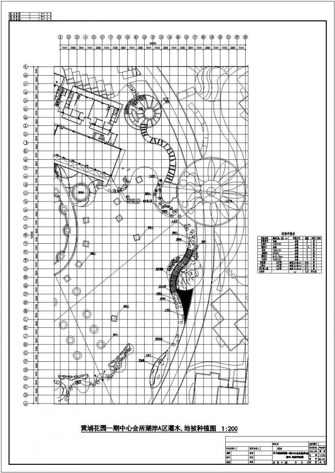 广州花园景观全套设计CAD施工图纸_图1