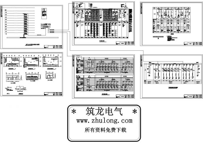 某医院骨科大楼电气系统图_图1