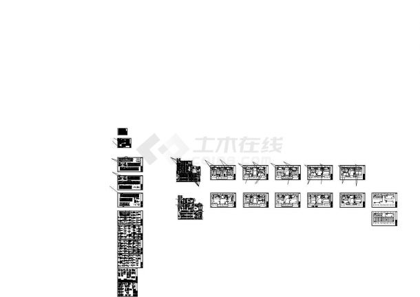 [四川]某地巨洋威尼斯五星级酒店商业电气施工图（变电所、总图）-图一
