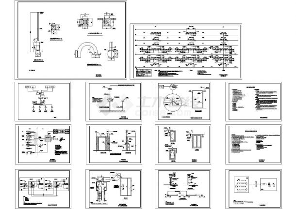 某智能化住宅探测器安装CAD设计系统图-图一