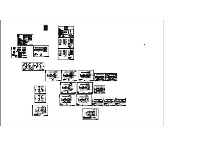 某地上八层框架结构住宅楼（附一层商业裙房）配电设计cad全套电气施工图纸（含设计说明，含弱电设计）_图1