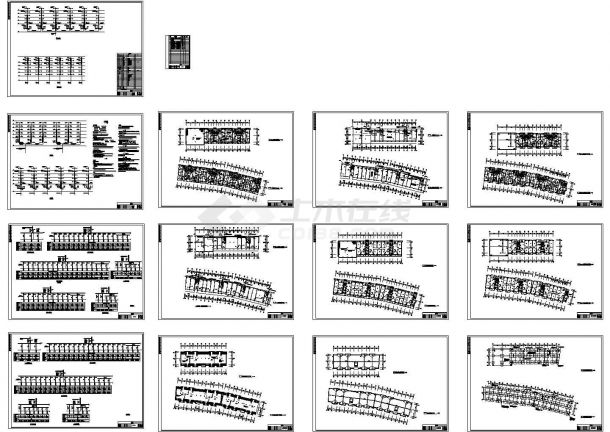 某商住楼电气电箱CAD设计全套结构施工图-图一