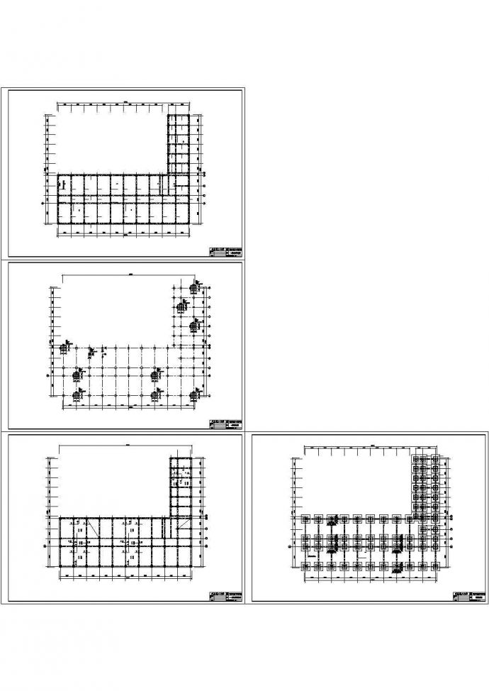 [辽阳市]某五层砖混结构中学教学楼建筑结构方案图_图1
