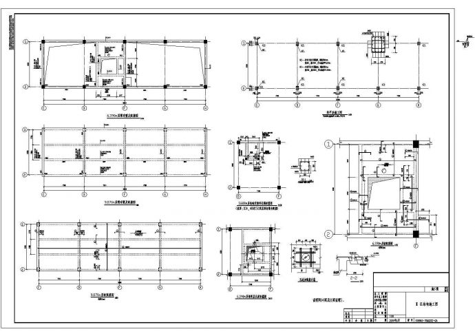 某电厂工业废水车间施工设计CAD图纸_图1