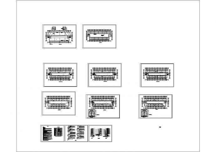 [江西]某地校区学生宿舍全套电气施工设计cad图（含各层照明平面图）_图1