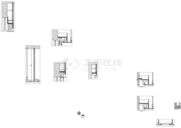 [南京]时尚火锅店室内装修设计cad图（含效果）-图二