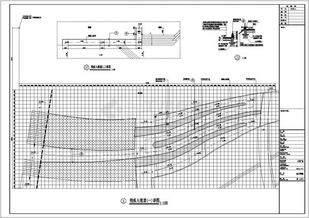 广东省东莞市人民广场设计施工图-图二