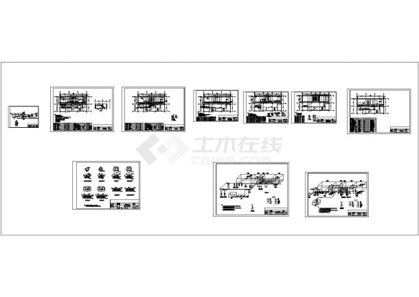 某小区中水回用全套工艺设计施工图-图一