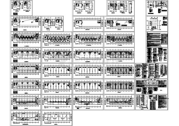 商贸集团综合楼电气施工图CAD-图一
