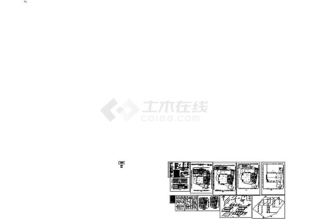 [北京]学校3层食堂及浴室给排水施工图纸，含设计说明-图一