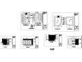 [深圳]星级酒楼餐饮装修设计cad施工图