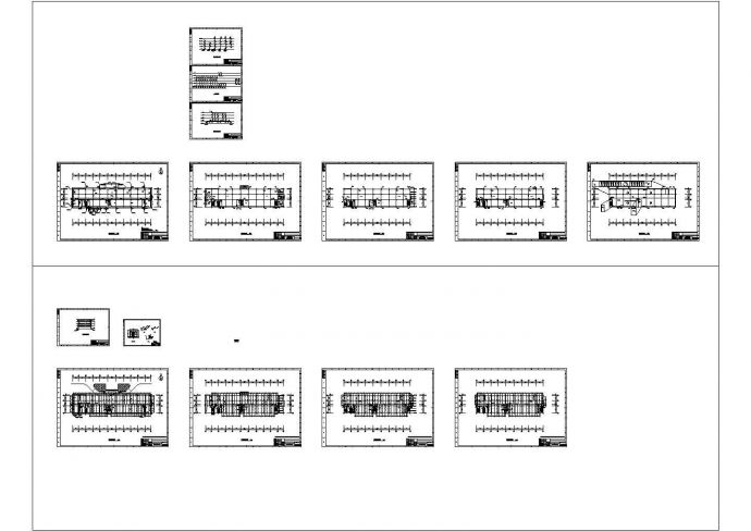 某私人电子工业工厂给排水工程设计CAD施工图_图1