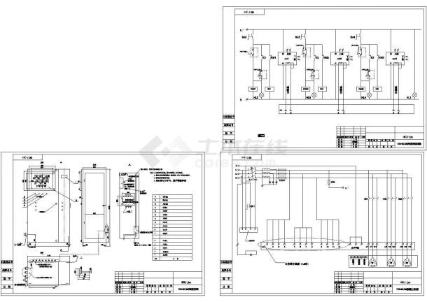 电伴热控制原理设计CAD图-图一