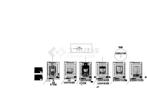 某重点师范大学体育馆建筑设计CAD施工图-图一