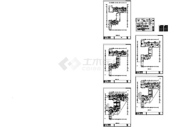 [江苏]32层大型综合住宅楼给排水图纸（含给排水设计说明，系统图）-图一