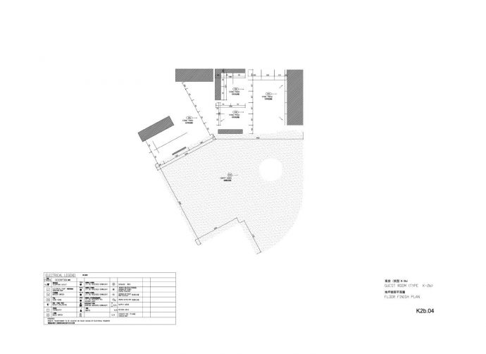 某大型客房地坪结构设计图_图1