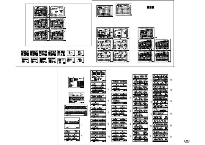 某建材商场电气施工图纸（含二次原理图），61张图纸。_图1