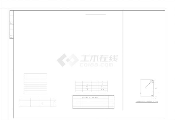 某三层住宅给排水施工图低版本-图一