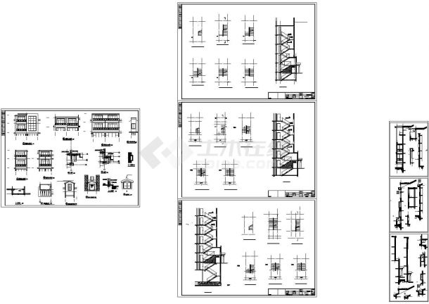 某五层住宅楼建筑设计施工图(加阁楼)-图二