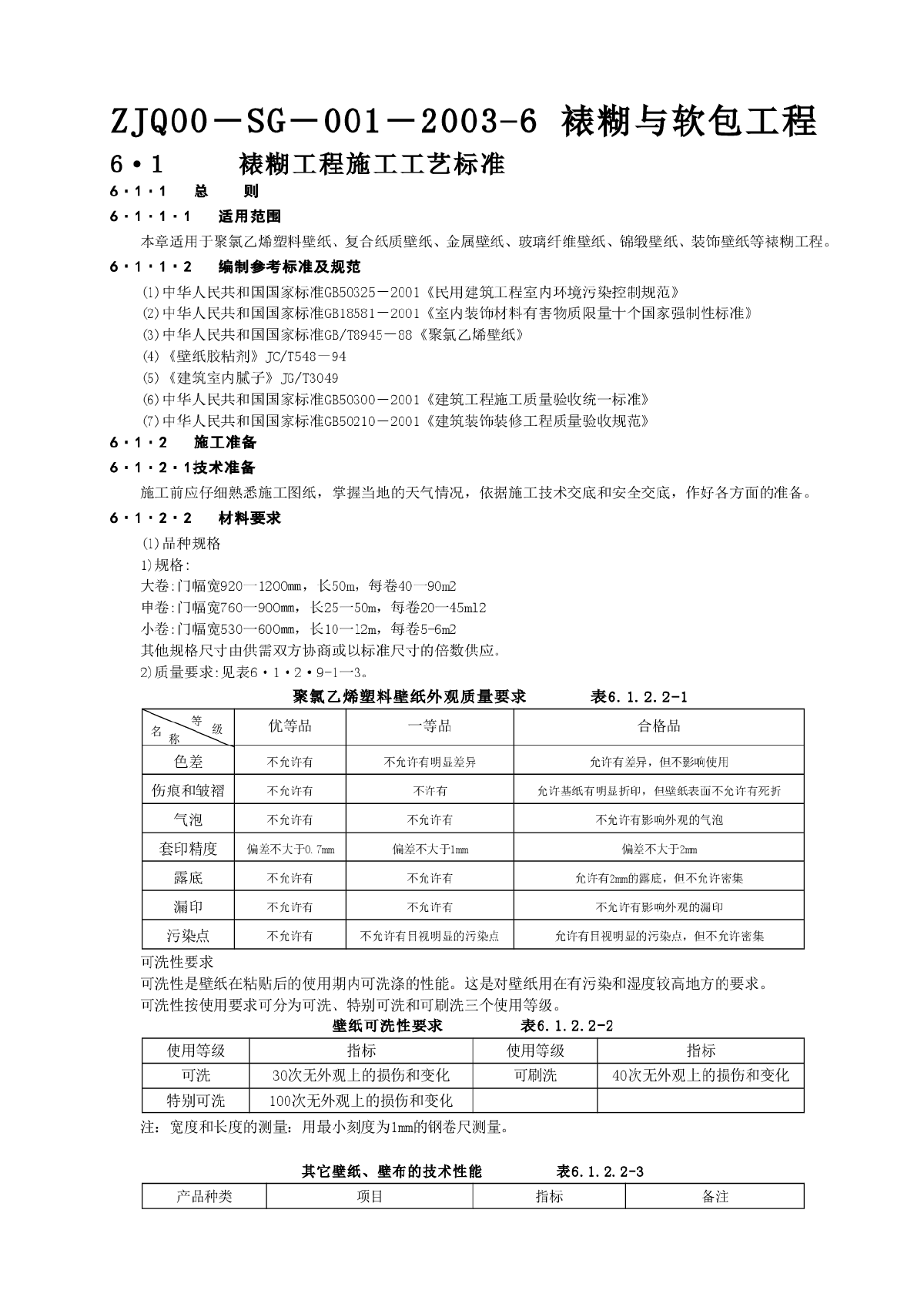 ZJQ00-SG-001-2003施工工艺标准-图一