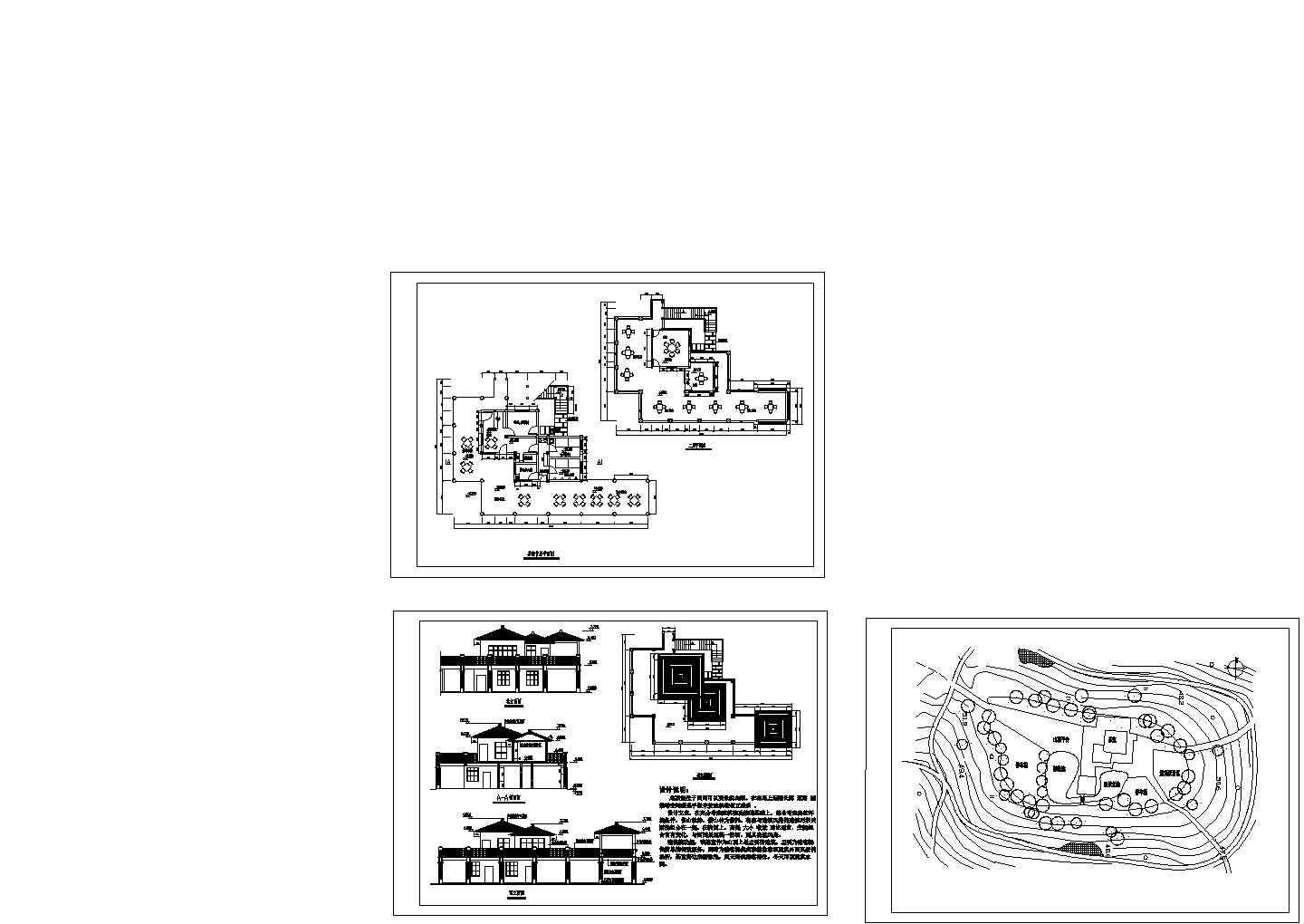 日本茶室建筑设计施工图