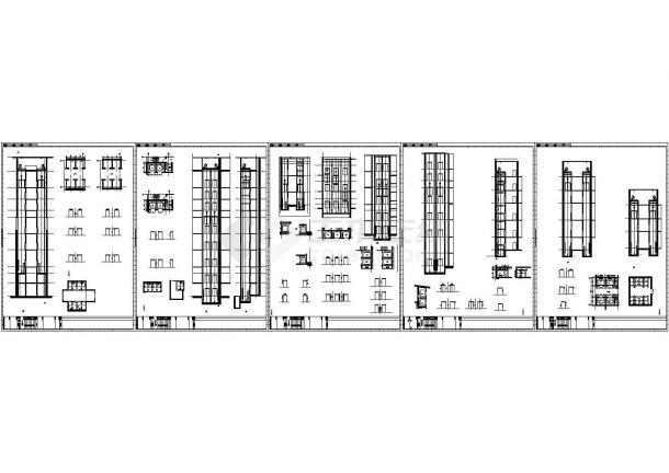 [上海]某开发区二十二层商务酒店建筑施工图，含人防设计施工说明-图一