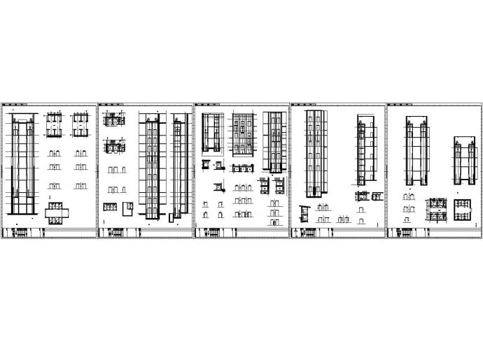 [上海]某开发区二十二层商务酒店建筑施工图，含人防设计施工说明_图1