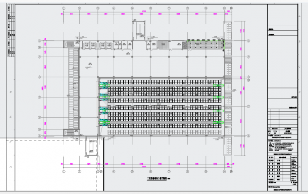 某地广东科技产业园工程多层仓库建筑施工图给排水CAD图纸-图一