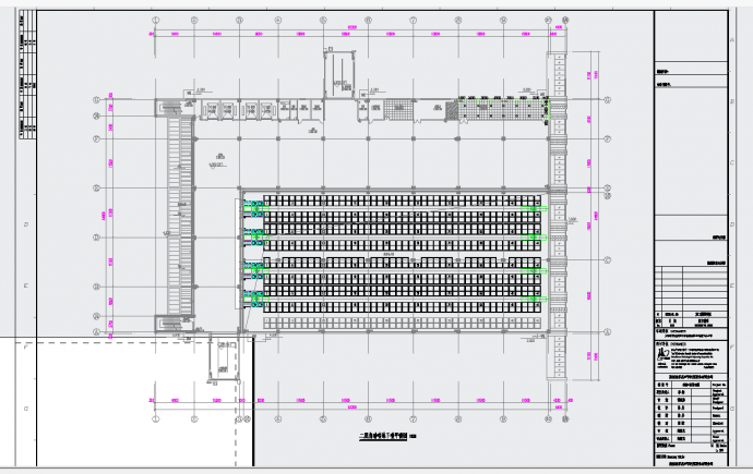 某地广东科技产业园工程多层仓库建筑施工图给排水CAD图纸_图1