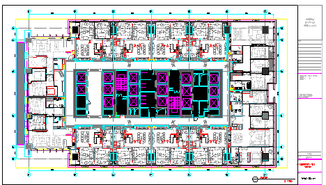 公寓层总平面图（含6套公寓平面）-图二