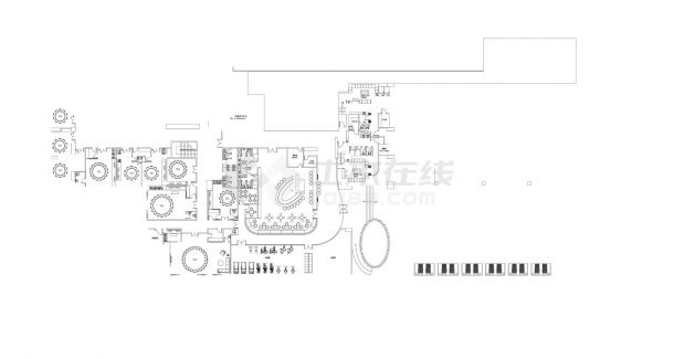 某城市进口品牌车展厅设计图-图一