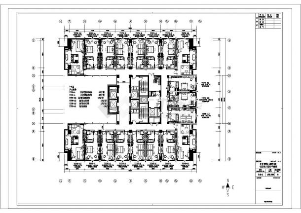 某喜来登大酒店CAD大样详细构造设计施工图-图二